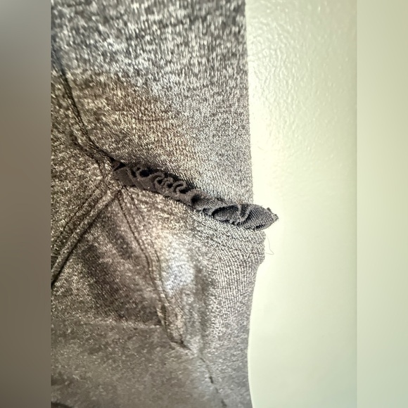 Lululemon Dressage Pant Heathered Black Leggings - Picture 5 of 9